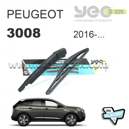  Peugeout 3008 Arka Silecek Kolu Set 2016-..